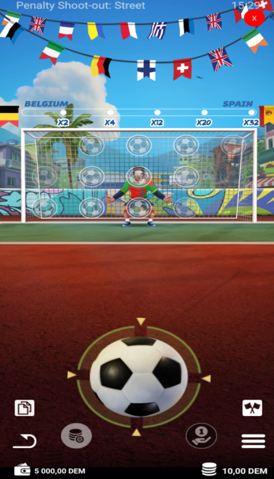 Penalty Shoot Out sur Mobile
