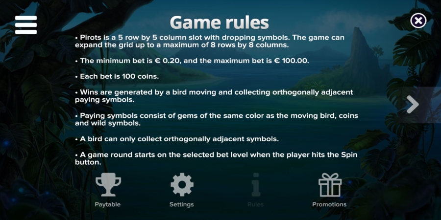 Pirots Rules Pirots Rules