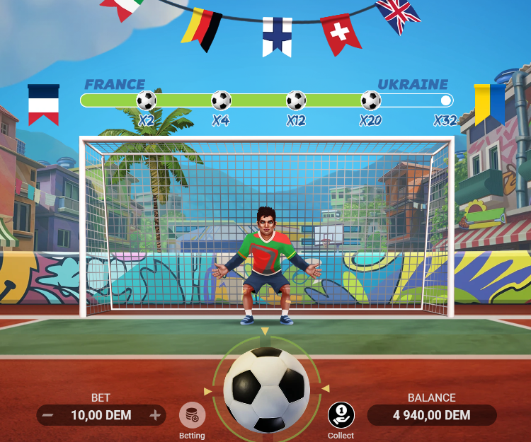 Penalty Shoot Out Street jeu de casino