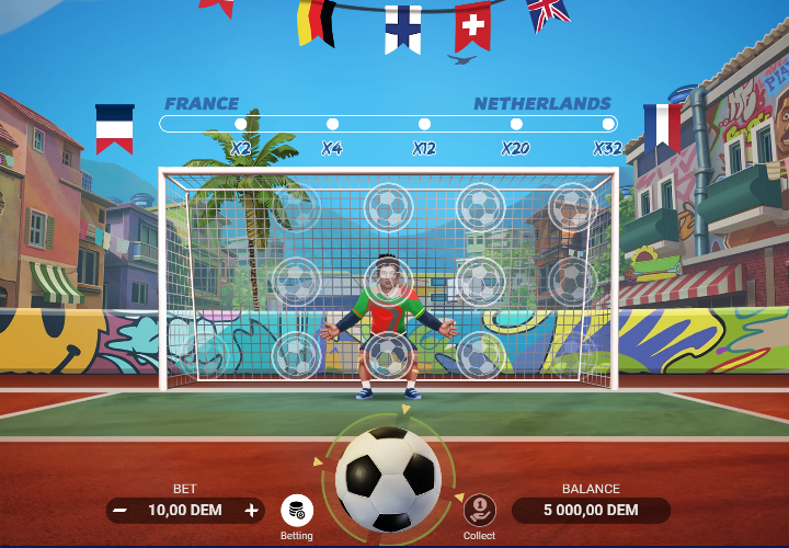 Penalty Shoot Out Street jeu