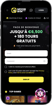 MoonWin Casino mobile