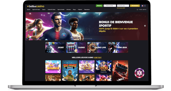 Betlive Casino jeux