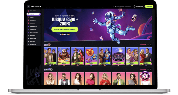 LunuBet Casino jeux