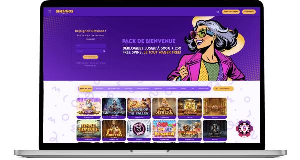 Simsinos Casino jeux