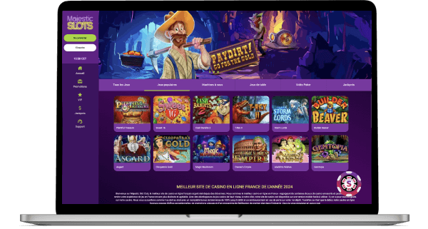 Majestic Slots Club Casino jeux