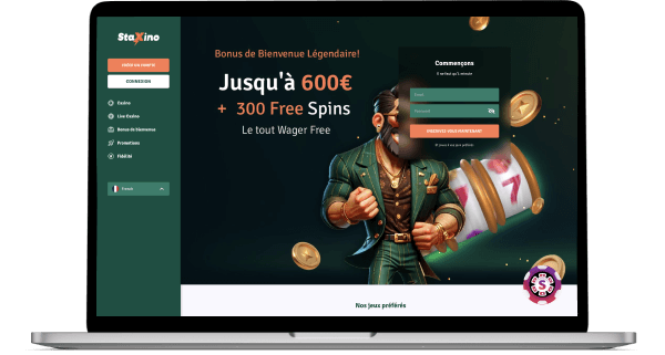 Staxino Casino jeux
