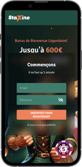 Staxino Casino mobile