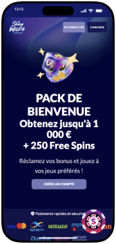 Shiny Wilds Casino mobile