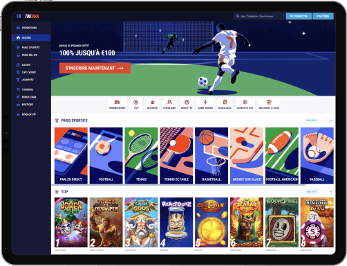 Tikitaka Casino jeux