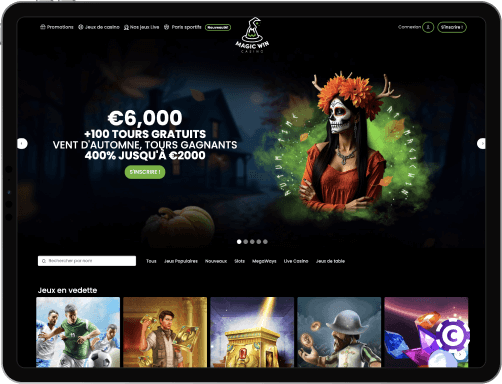 MagicWin Casino jeux