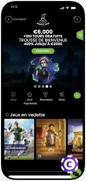 MagicWin Casino mobile