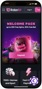 Rakebit Casino mobile