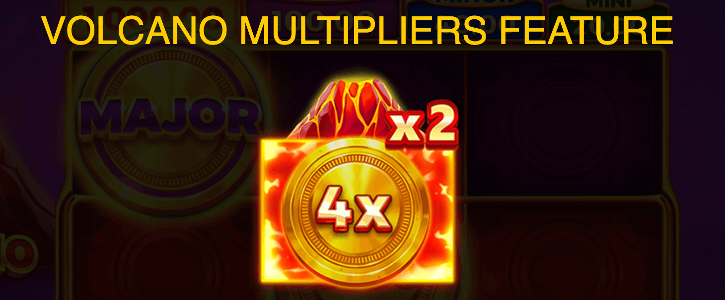 Coin Volcano Multiplicateurs