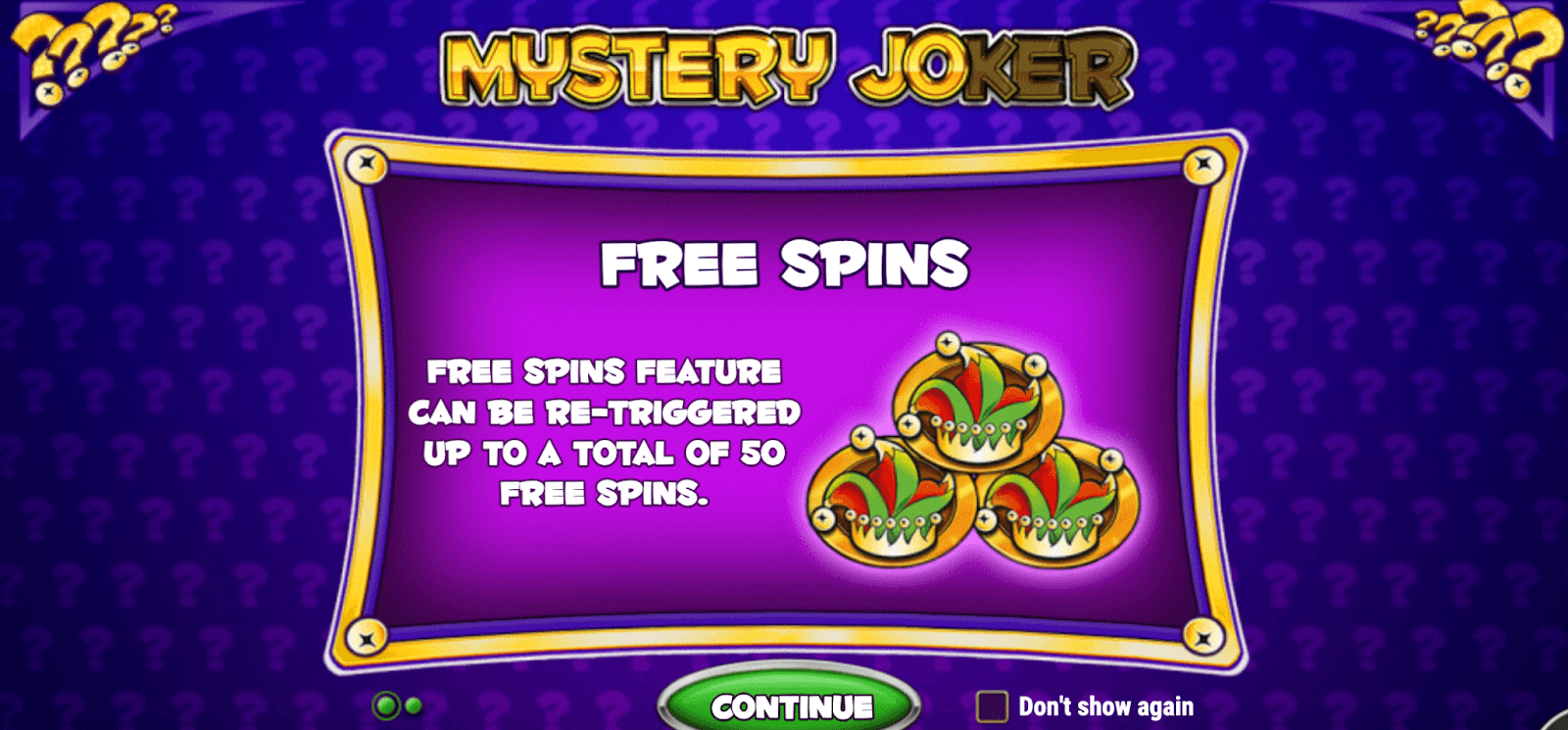 Machine à sous Mystery Joker