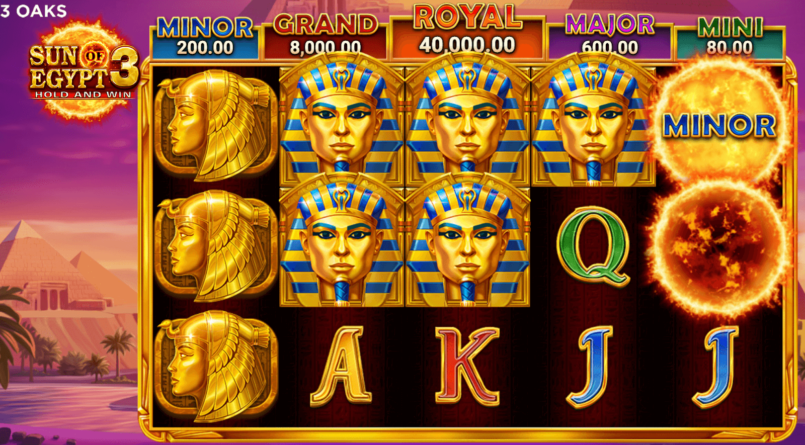 Machine à sous Sun of Egypt 3 Machine à sous Sun of Egypt 3