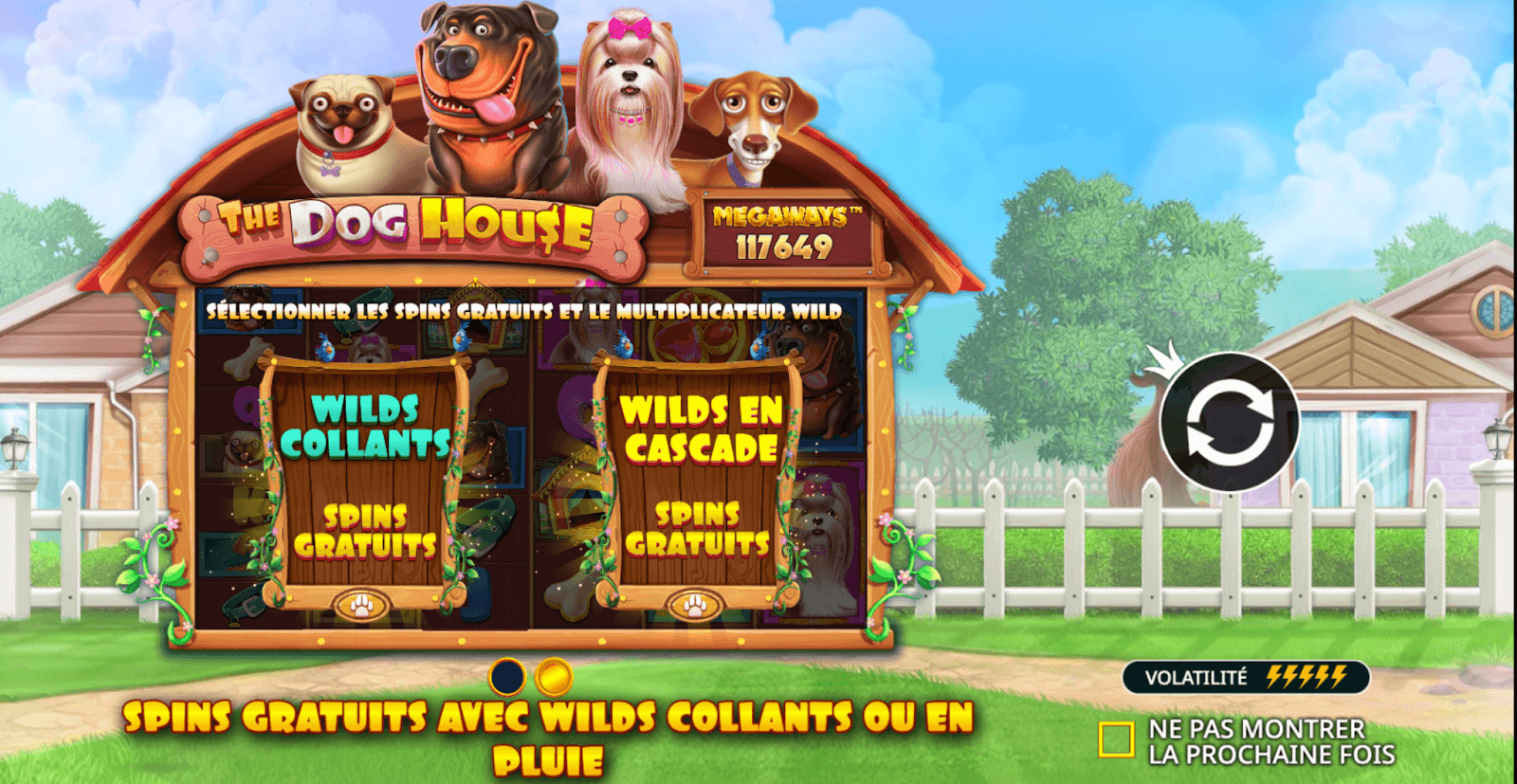 Machine à sous The Dog House Megaways Machine à sous The Dog House Megaways