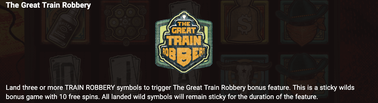 Wanted Dead or a Wild Jeu bonus Wanted Dead or a Wild Jeu bonus