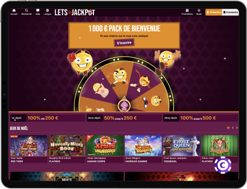 LetsJackpot Casino jeux