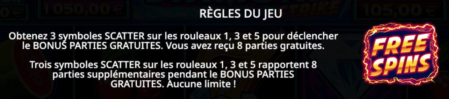 Diamond Strike Bonus