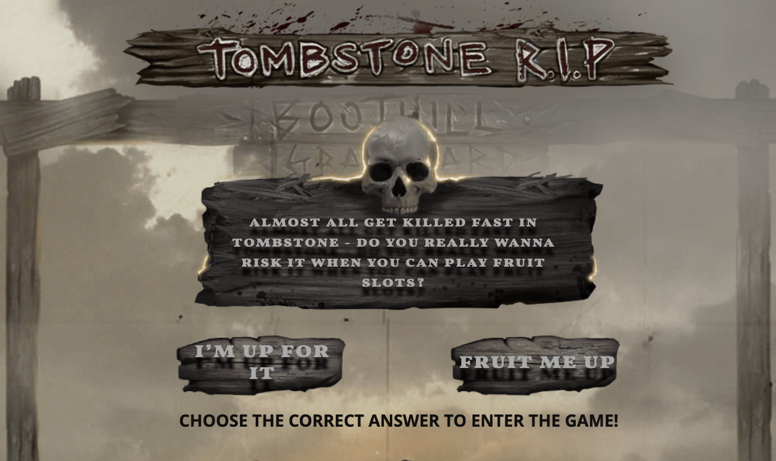 Machine à sous Tombstone R.I.P.