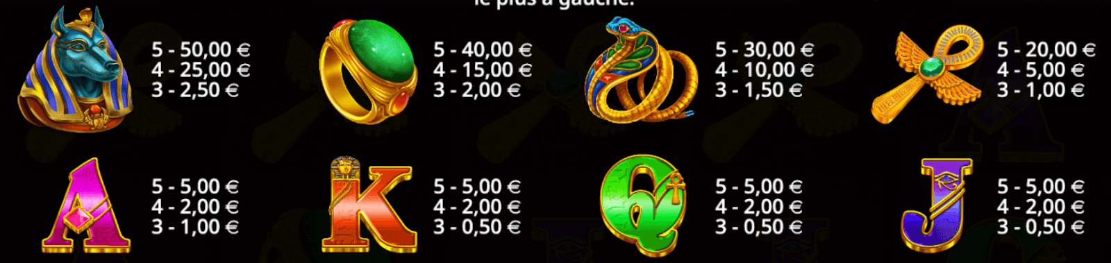 Pyramid King Symboles