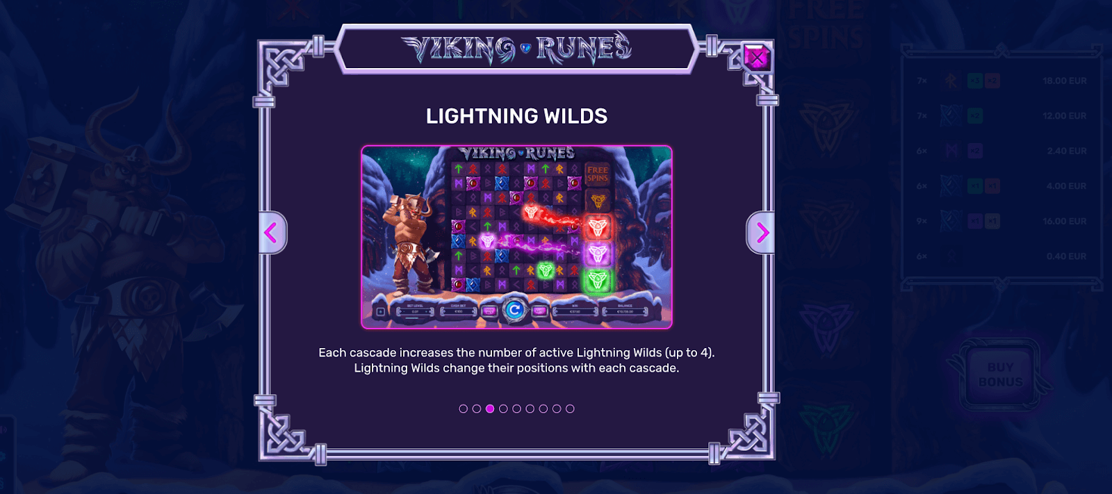 Viking Runes Lightning Wild