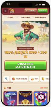 BillyBets Casino mobile