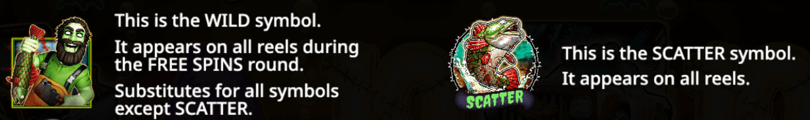 Big Bass Halloween 2 Symboles