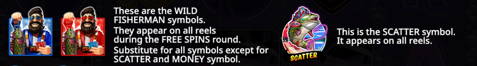 Big Bass Vegas Double Down Deluxe Symboles