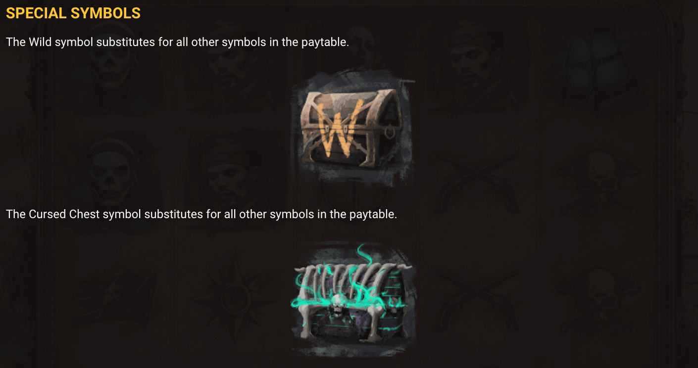 Cursed Seas Symboles