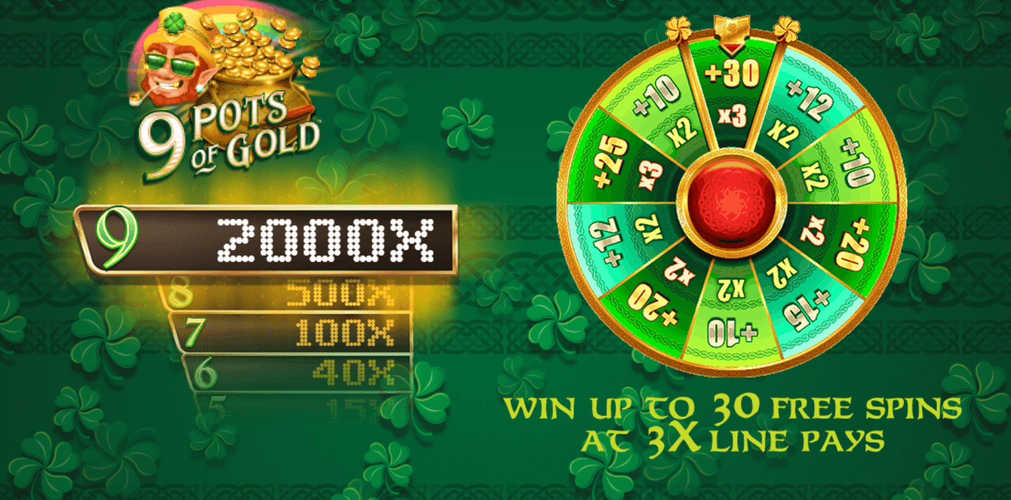 Machine à sous 9 Pots of Gold