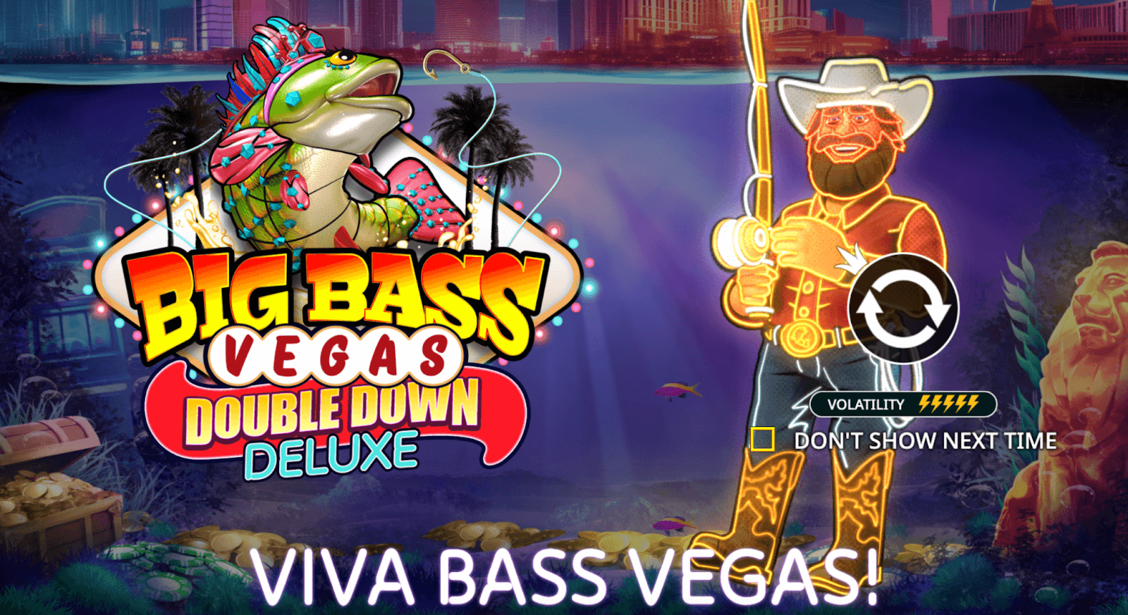 Machine à sous Big Bass Vegas Double Down Deluxe Machine à sous Big Bass Vegas Double Down Deluxe