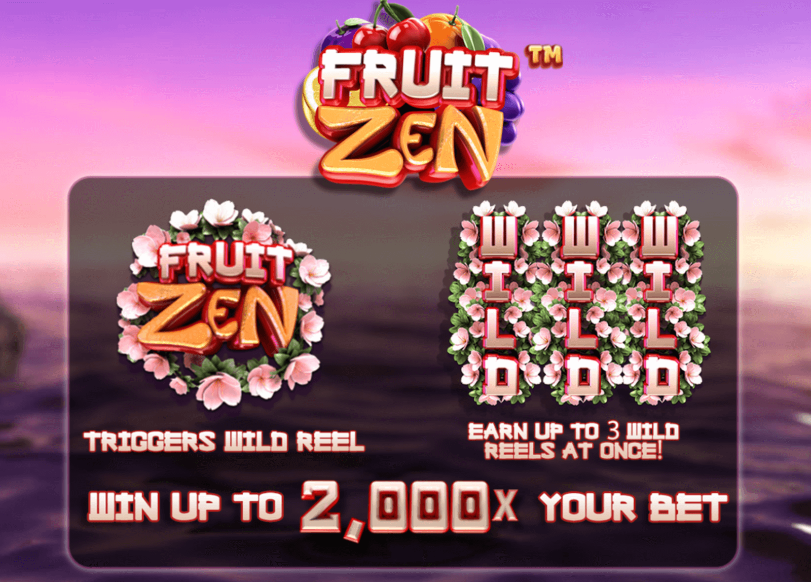 Machine à sous Fruit Zen Machine à sous Fruit Zen