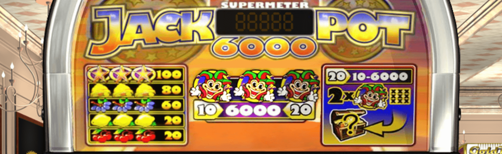 Machine à sous Jackpot 6000 Machine à sous Jackpot 6000