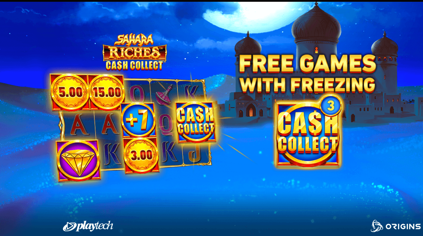 Machine à sous Sahara Riches Cash Collect