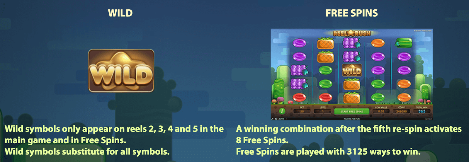 Reel Rush Bonus Reel Rush Bonus