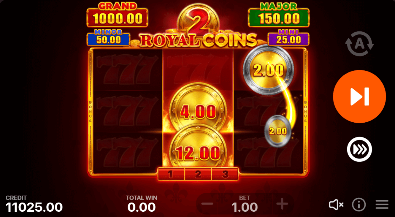 Royal Coins 2: Hold and Win Bonus