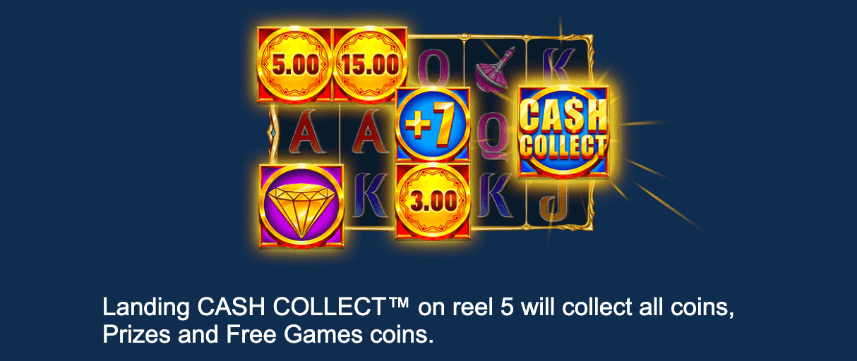 Sahara Riches Cash Collect Bonus