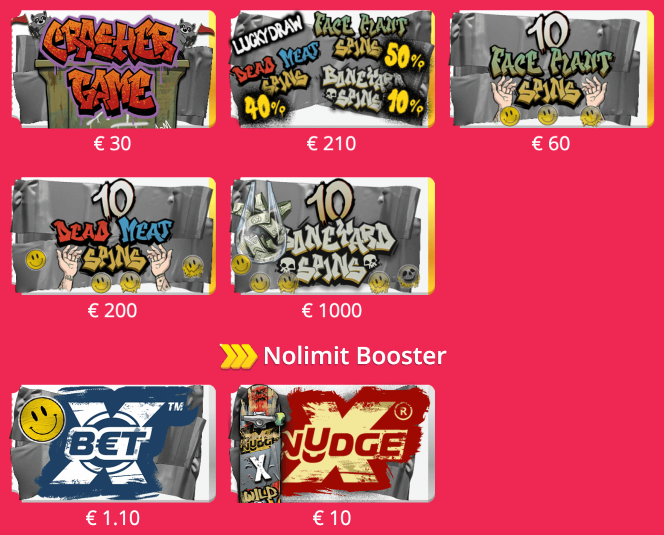 Skate or Die Fonctionnalités bonus