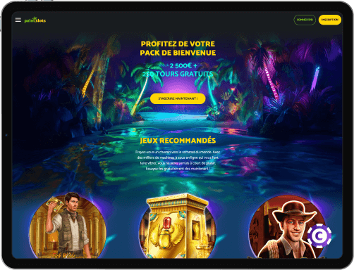 PalmSlots Casino jeux