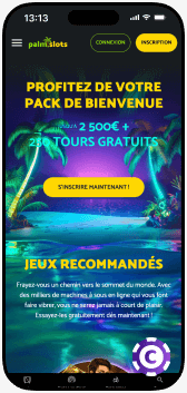 PalmSlots Casino mobile