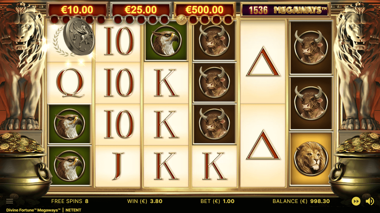 Divine Fortune Megaways Bonus