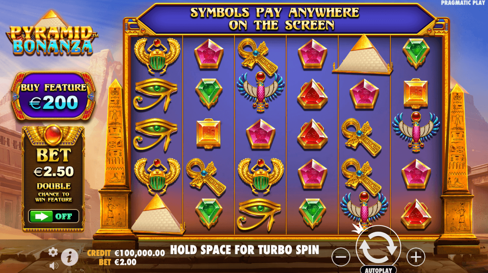 Machine à sous Pyramid Bonanza