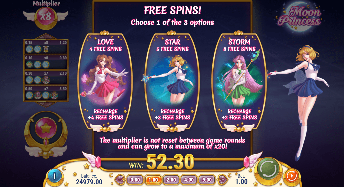 Moon Princess Free Spins Moon Princess Free Spins