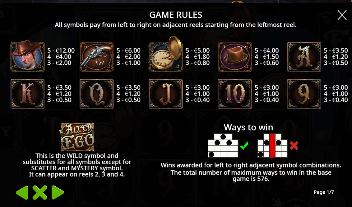 The Alter Ego Symboles