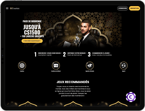 EmirBet Casino jeux