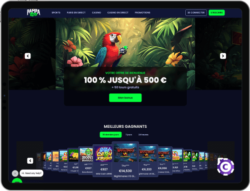 PampaGo Casino jeux