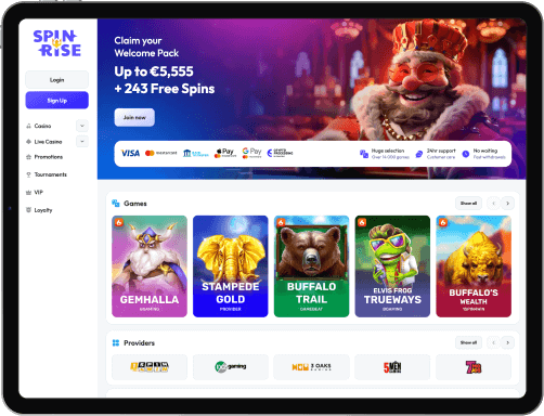 Spinrise Casino jeux