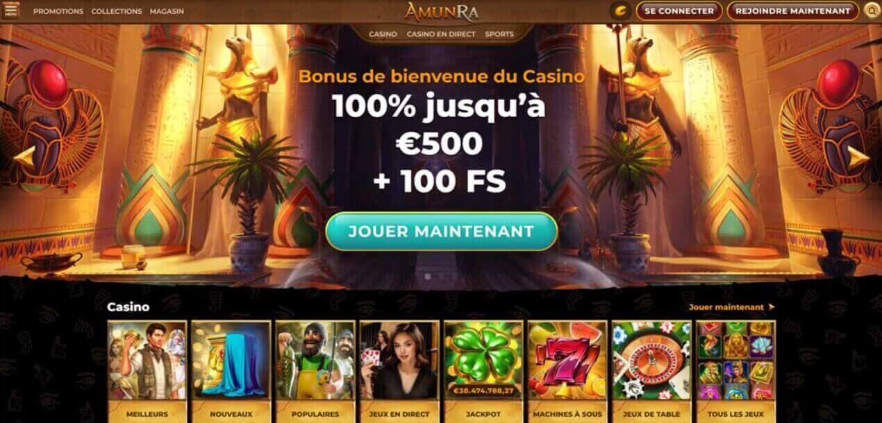 AmunRa Casino en ligne