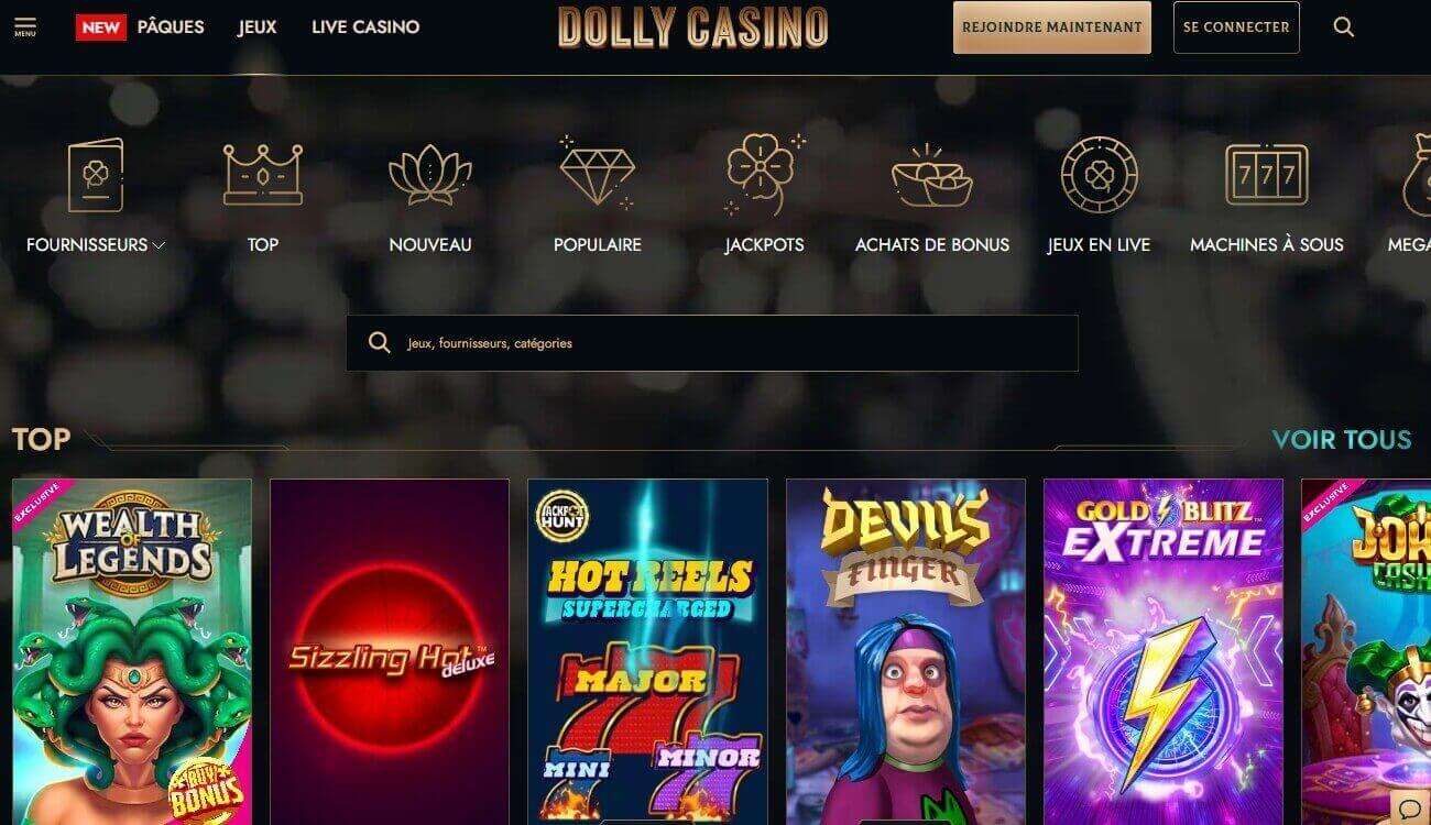 Dolly Casino en ligne